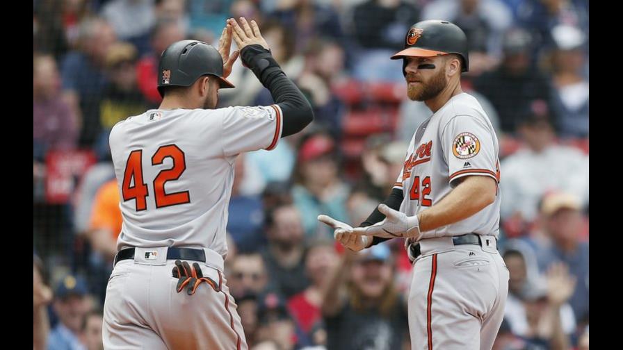 Dwigh Smith Jr remolca cuatro; Orioles aplastan a Medias Rojas