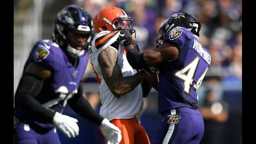 Ravens niegan que jugador haya tratado de asfixiar Odell Beckham Jr  Beckham