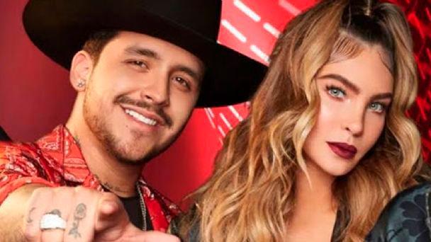 Christian Nodal confirma su relación con Belinda con una romántica imagen