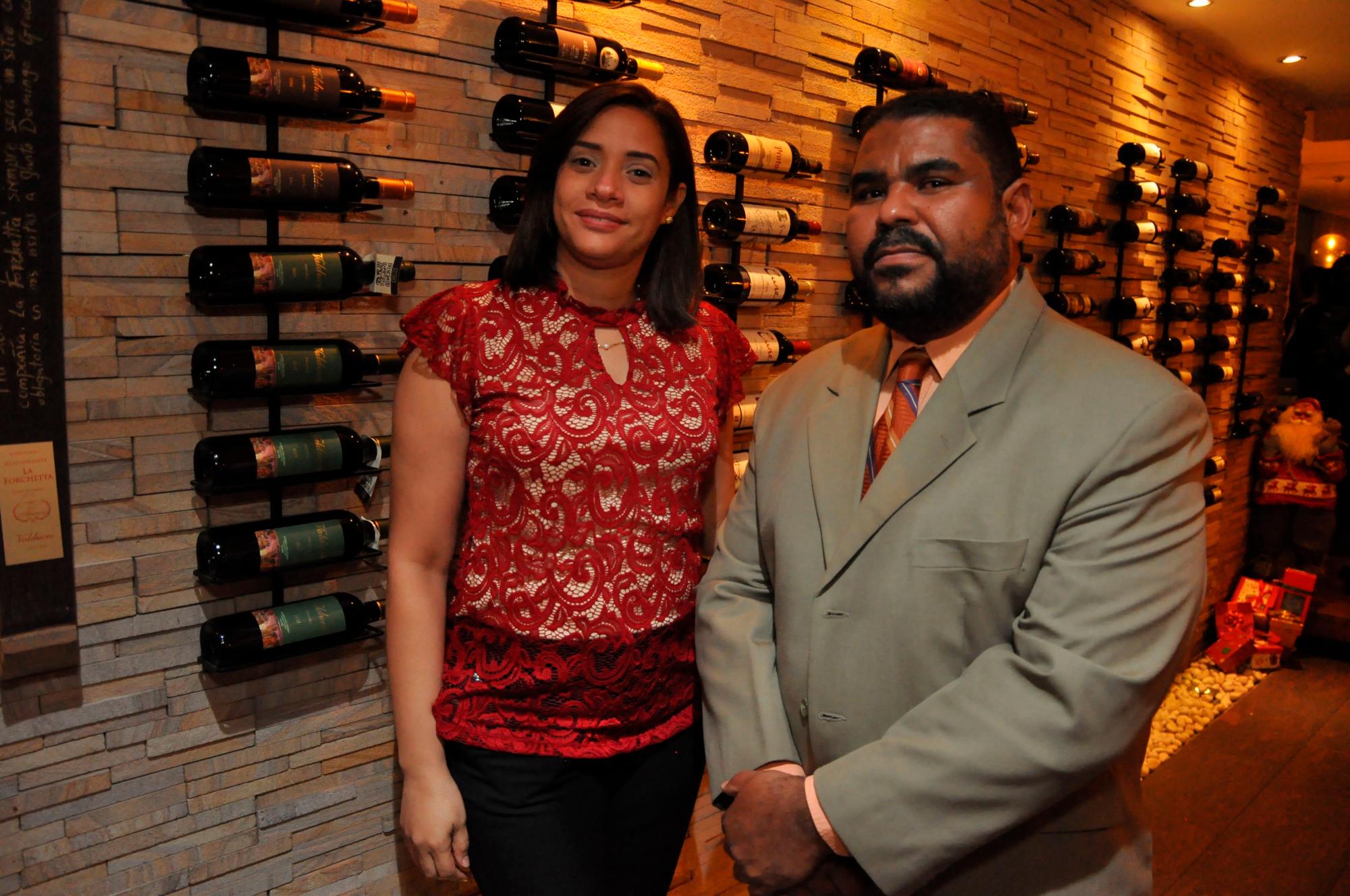 Berenice Ureña y Giovanny Fortuna.