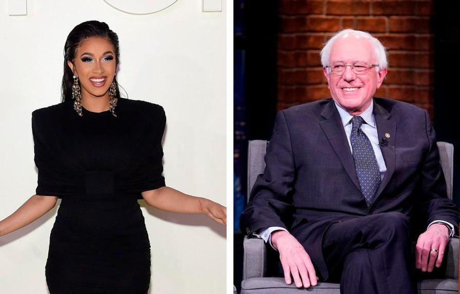 Bernie Sanders elogia a Cardi B: “Ella es muy inteligente”