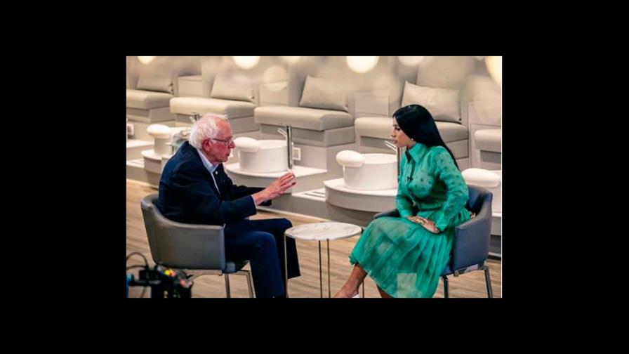 La reunión de Bernie Sanders y Cardi B para su campaña a la Casa Blanca
