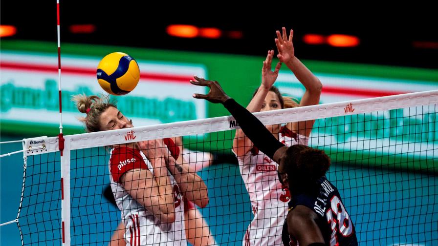 Las Reinas del Caribe le remontan a Polonia en la Liga de Naciones