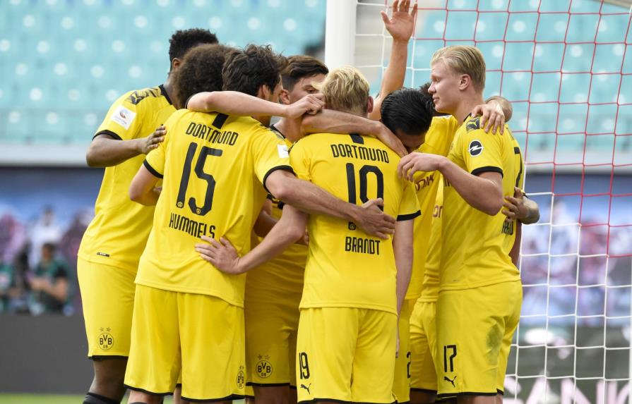 Con goles de Haaland, Dortmund asegura el 2do puesto