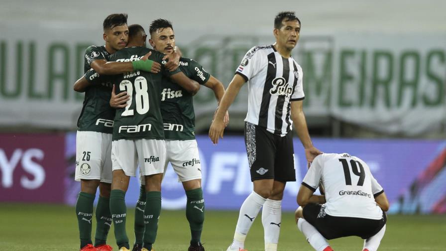 Palmeiras golea a Libertad; es semifinalista en Libertadores Palmeiras golea a Libertad; es semifinalista en Libertadores