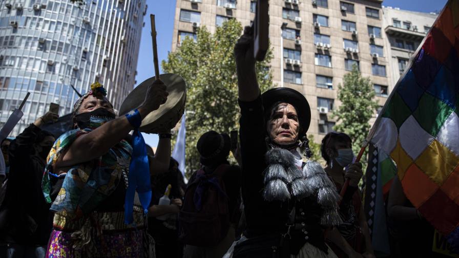 Latinomericanas protestan contra la violencia de género