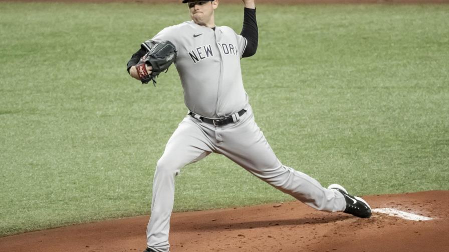 Montgomery se luce en seis entradas; Yanquis vencen a Rays