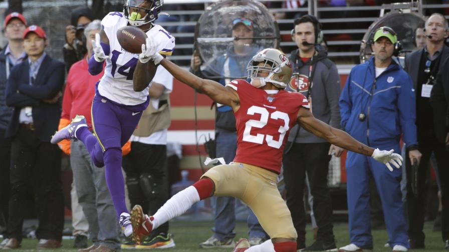 Fuente AP: Bills adquiere al WR Diggs en canje con Vikings Fuente AP: Bills adquiere al WR Diggs en canje con Vikings