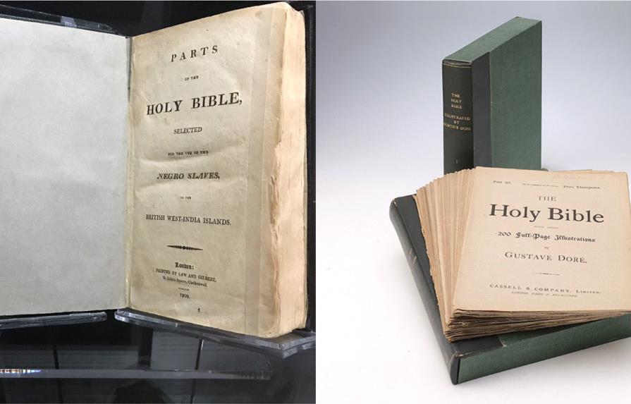 Exposición de biblias antiguas y raras en Nueva York