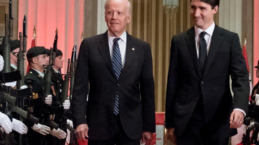 La primera llamada de Biden con un líder extranjero será con Trudeau