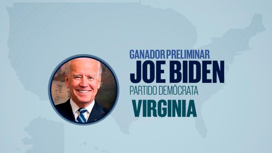 Elecciones EEUU: Joe Biden gana el estado de Virginia