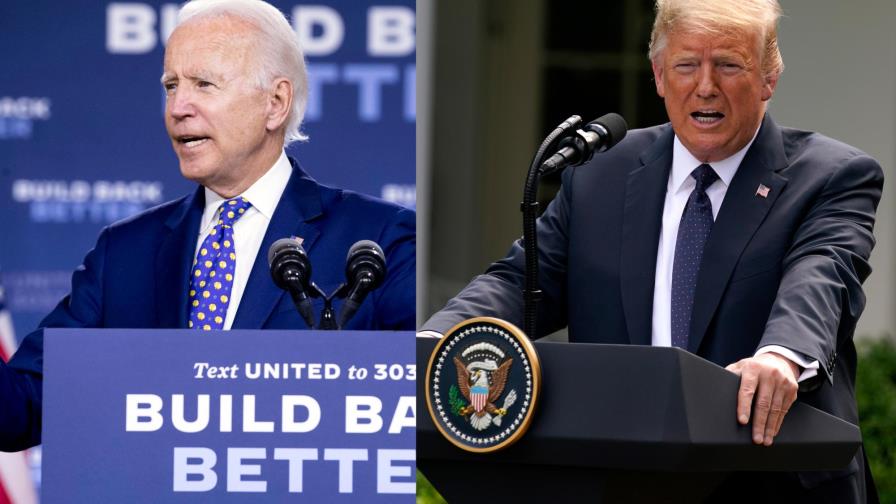 El COVID-19 priva a Trump y a Biden de la fanfarria de sus campañas