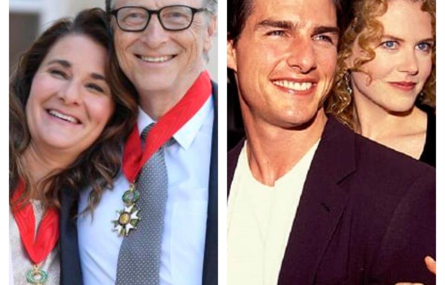 De Bill y Melinda Gates a Tom Cruise y Nicole Kidman, los divorcios multimillonarios de Hollywood