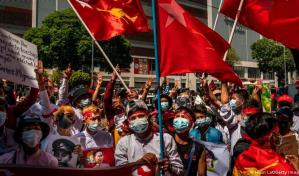 Golpe de Estado militar en Birmania suma 38 muertos más este domingo; van 125