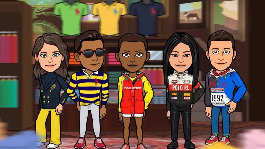 Ralph Lauren se une a Snapchat para que puedas vestir a tu Bitmoji igual que tú