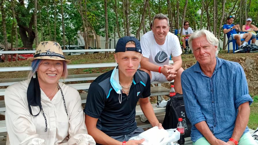 Los exigentes pasos de Leo tras la senda de su padre Björn Borg Los exigentes pasos de Leo tras la senda de su padre Björn Borg