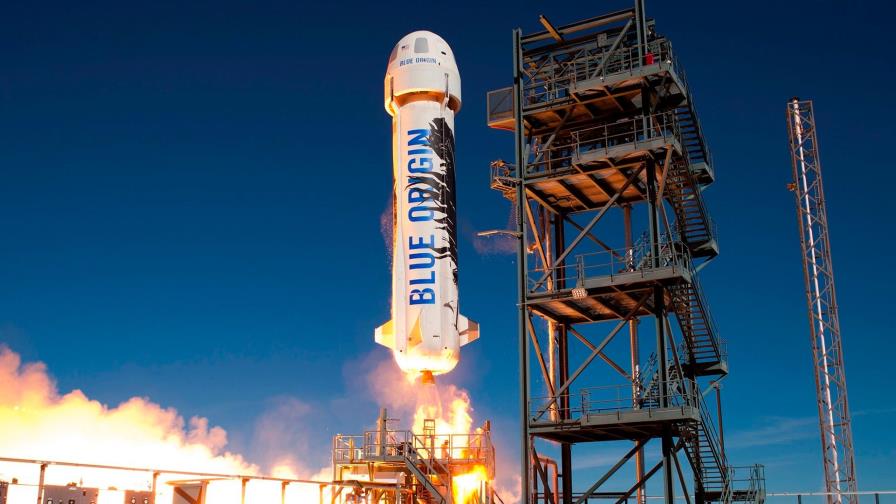 Blue Origin enviará humanos al espacio por primera vez en julio