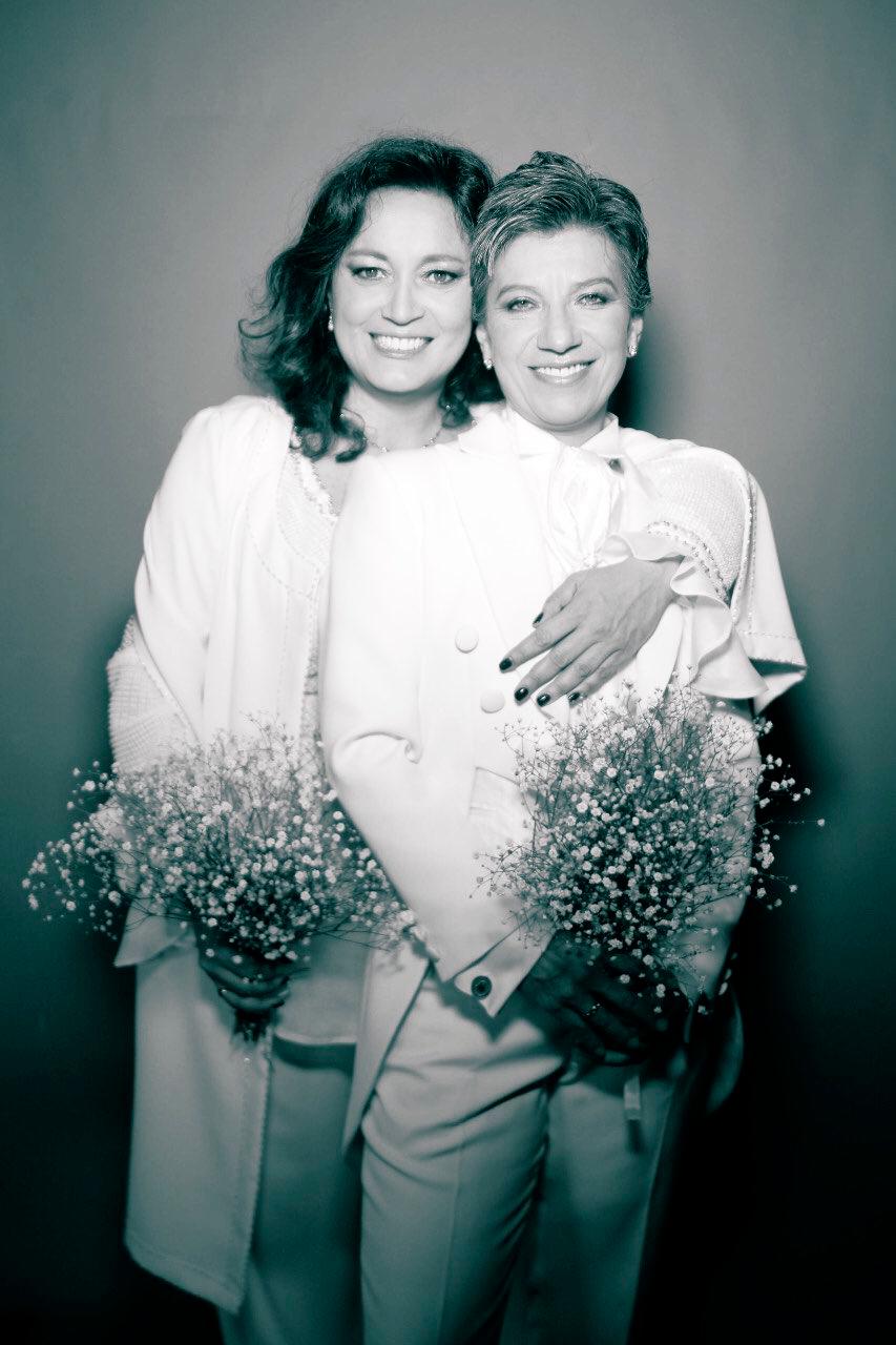 Angélica Lozano y Claudia López.