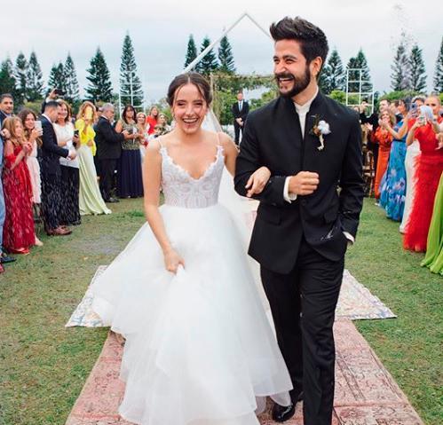 Evaluna, la hija de Ricardo Montaner se casó con Camilo 