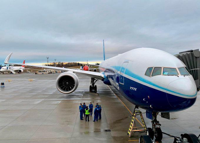 El vuelo de estreno del nuevo Boeing 777X en EEUU fue exitoso