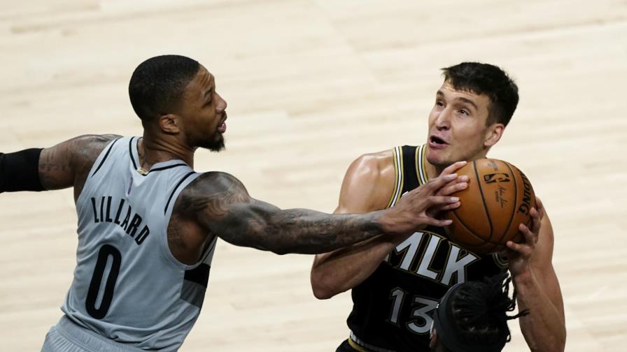 Gallinari, Bogdanovic lideran triunfo de Hawks ante Blazers