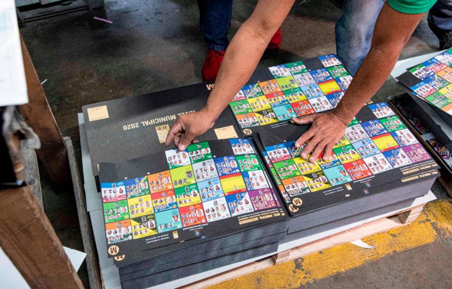 JCE inicia este viernes impresión de las boletas de elecciones municipales