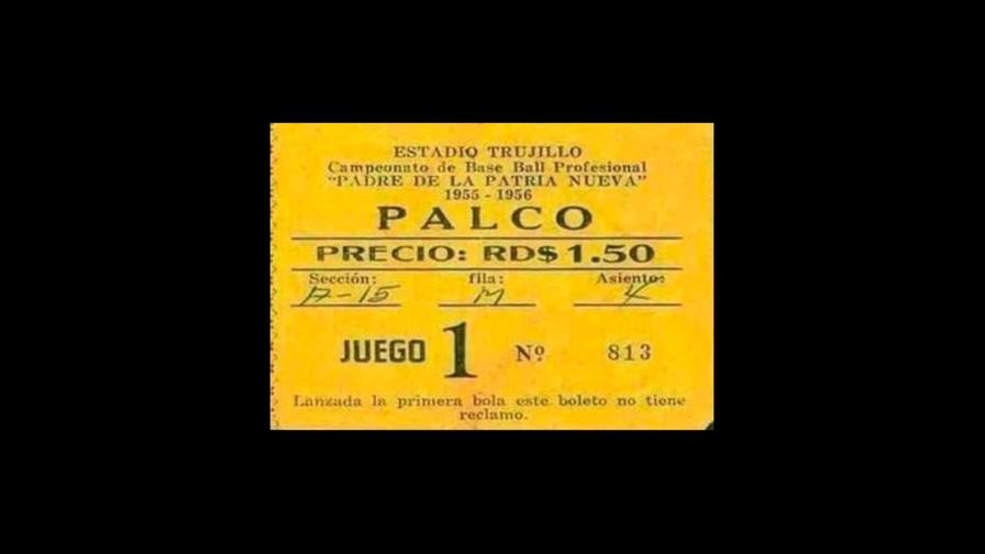 El primer sorteo de beisbolistas fue celebrado el 10 de octubre de 1955