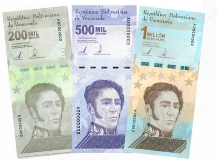 Venezuela lanza billete de un millón de Bolívar en una economía en la que impera el dólar