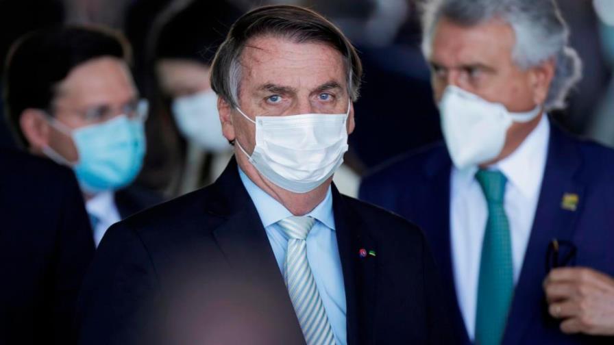 Bolsonaro afirma que será el último brasileño en vacunarse contra la COVID-19