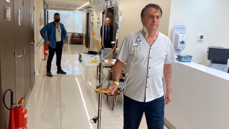 Bolsonaro sigue evolucionando y podría recibir el alta en los próximos días