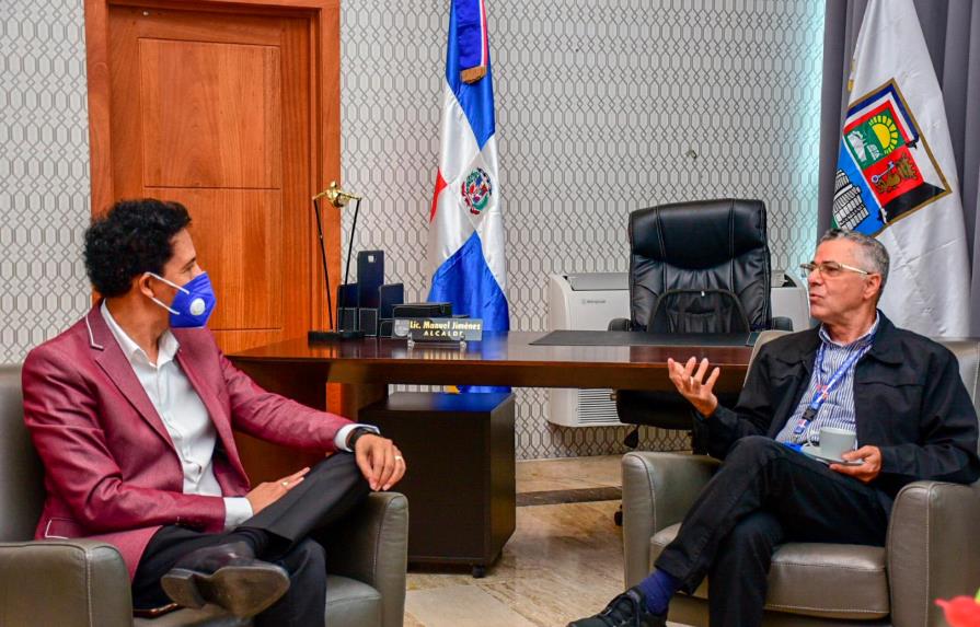 Alcalde SDE se reúne con viceministro Bonny Cepeda