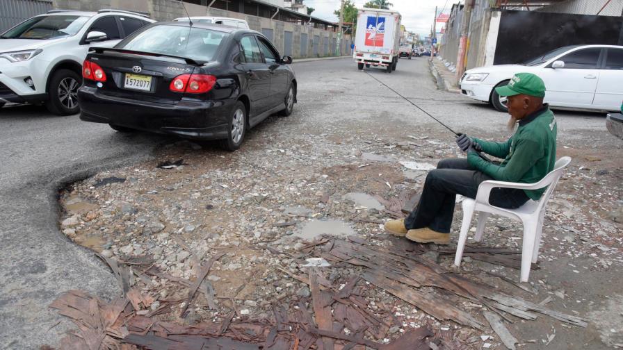 Un punto crítico en la calle San Antón de Herrera