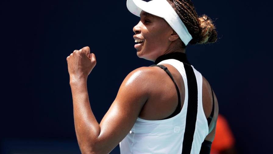 Venus Williams debutó con triunfo en el Abierto Miami Venus Williams debutó con triunfo en el Abierto Miami