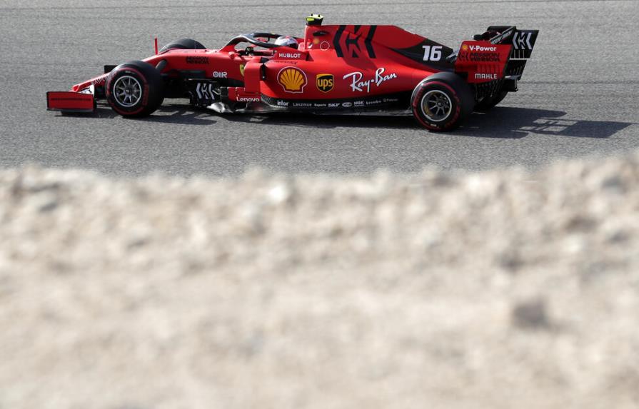 Leclerc fue el más rápido en los primeros ensayos del GP de Baréin