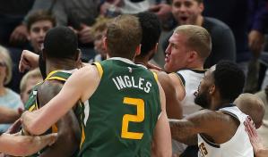 NBA-Resumen: Jazz dominan desde el perímetro, ganan a Nuggets 114-108