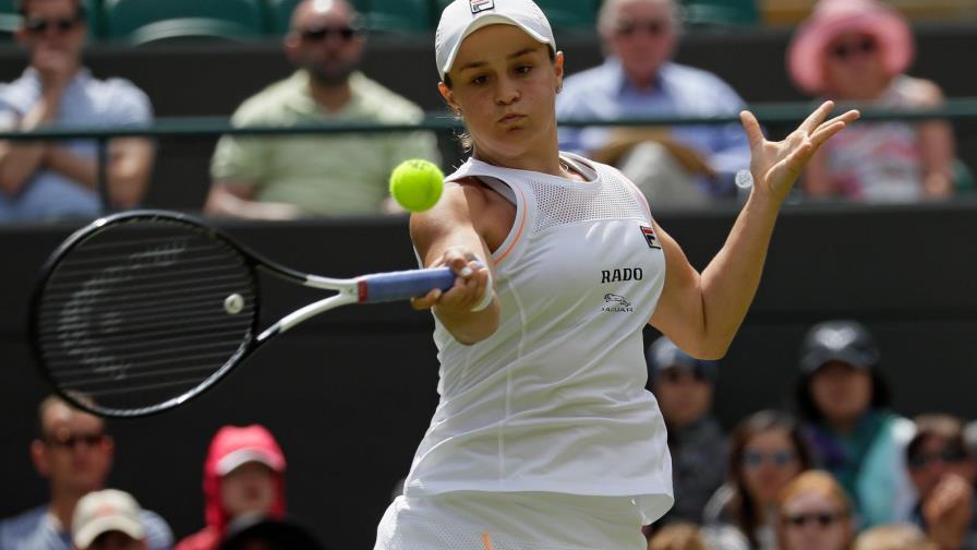 La número uno del ranking Ashleigh Barty gana en Wimbledon
