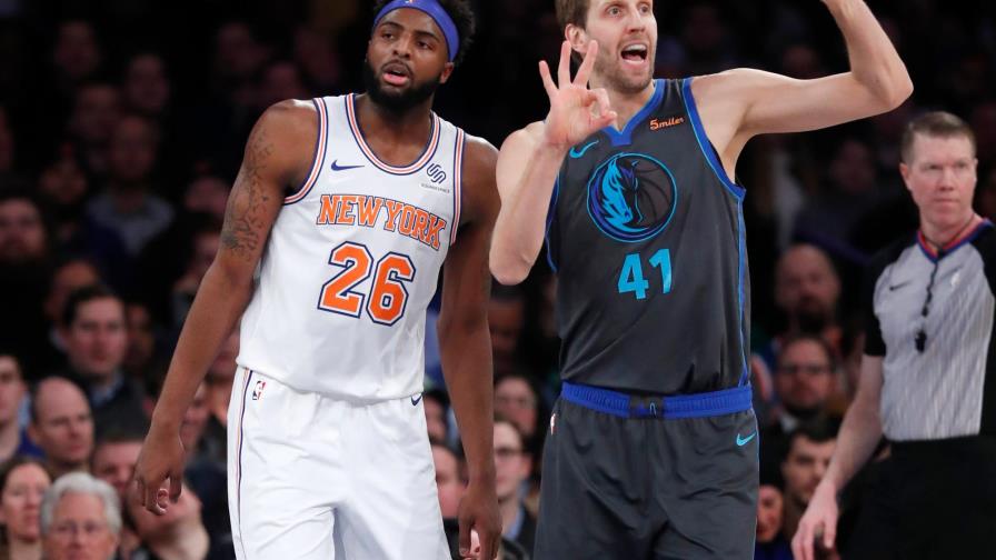 NBA-Resumen: Nowitzki y Doncic ayudan a Mavericks a aplastar a Knicks 