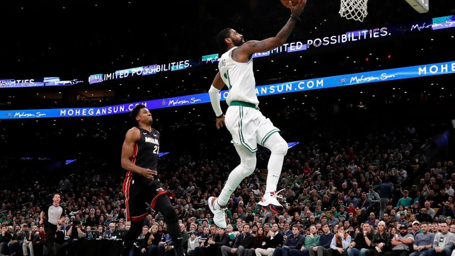 Al Horford con 16 puntos y doble-doble de Irving en triunfo de los Celtics sobre Heat