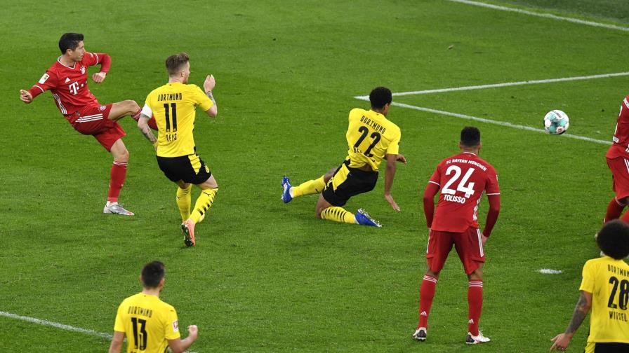 El Bayern remonta ante el Dortmund y se coloca líder en solitario