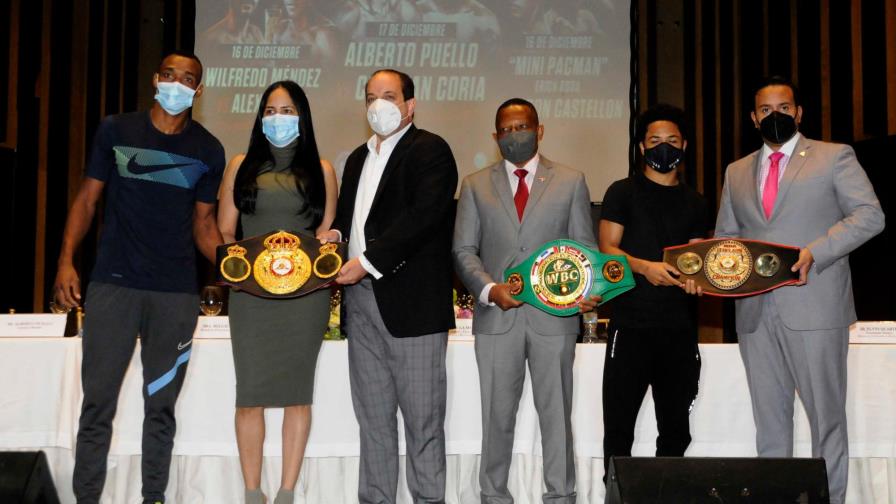 Alberto -La Avispa- Puello defenderá su título de boxeo en el país