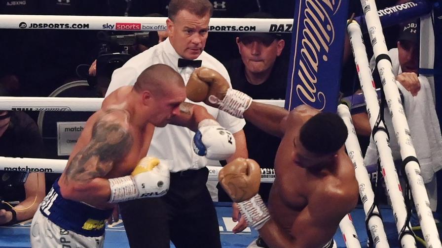 Perdió Joshua: Usyk es nuevo campeón mundial de boxeo al destronarlo por puntos Perdió Joshua: Usyk es nuevo campeón mundial de boxeo al destronarlo por puntos