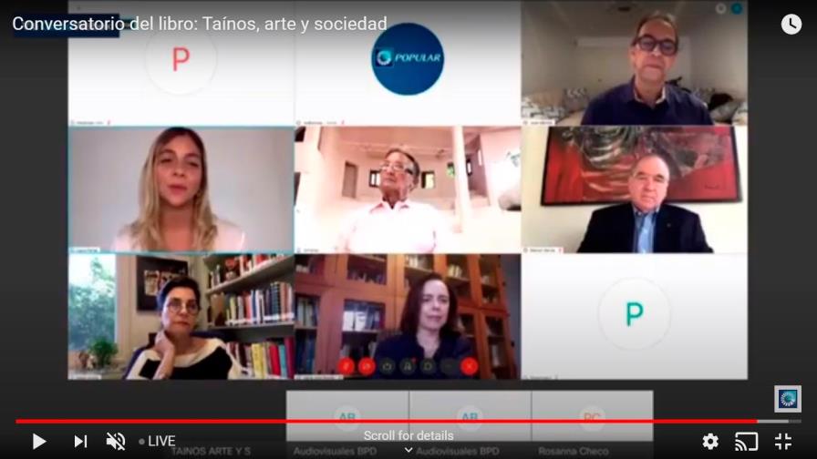 Popular realiza un conversatorio virtual sobre el libro “Taínos, arte y sociedad”
