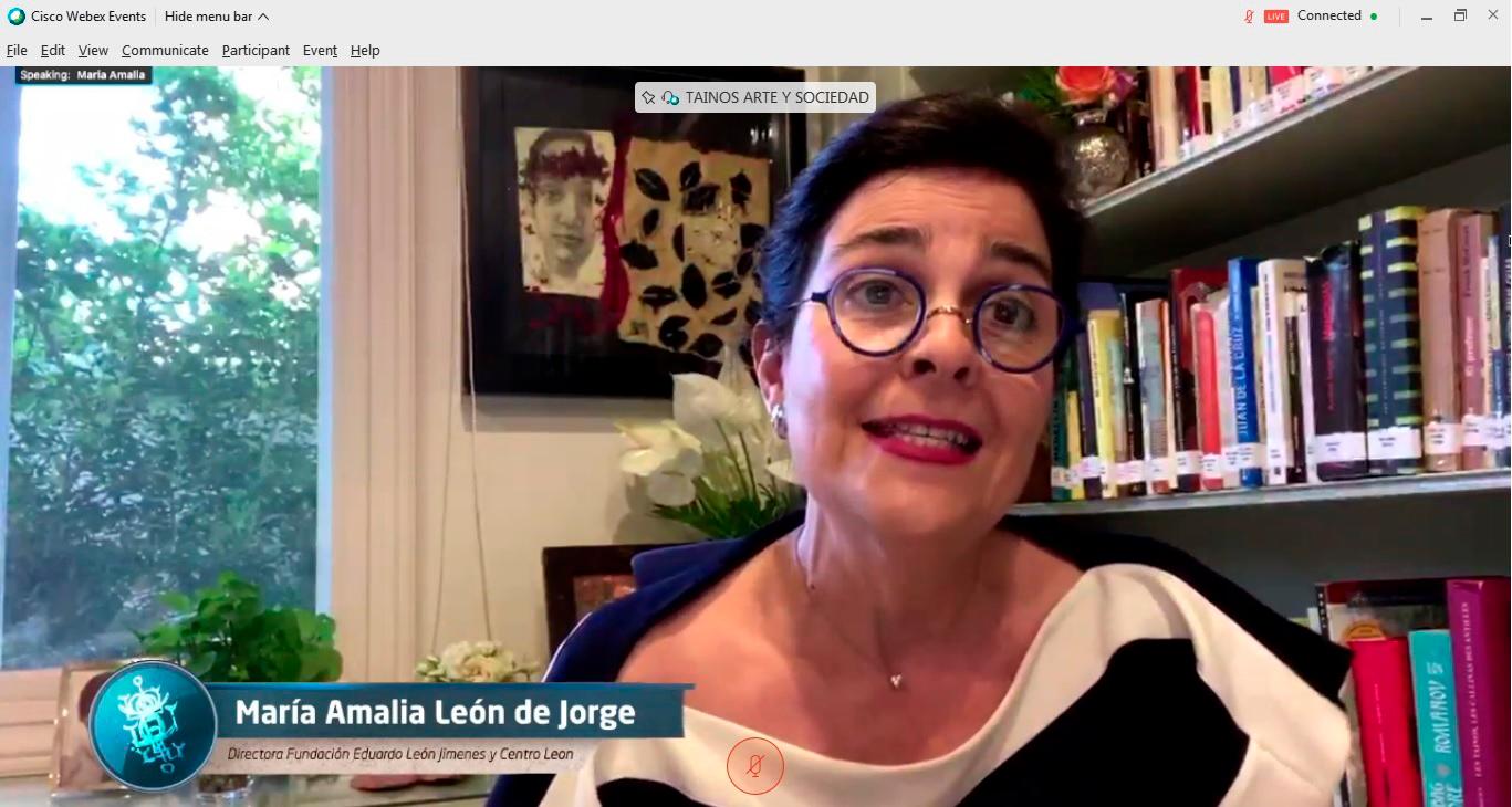 María Amalia León, presidenta de la Fundación Eduardo León Jimenes y directora del Centro León.