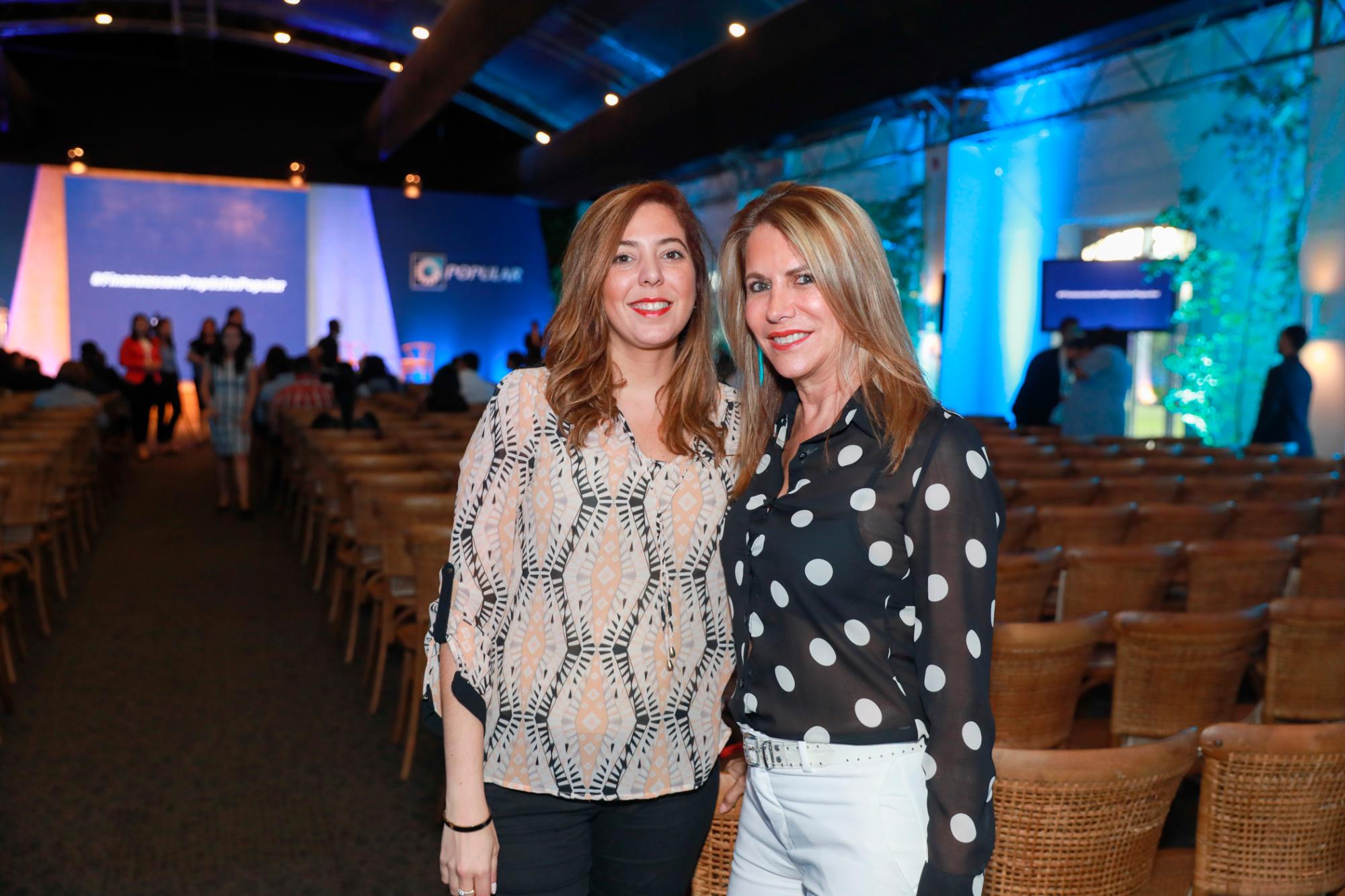 Estefanía Alonzo y Margarita Borras.