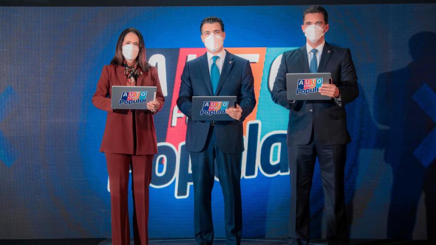 El Banco Popular inaugura su autoferia con cambios por la pandemia El Banco Popular inaugura su autoferia con cambios por la pandemia