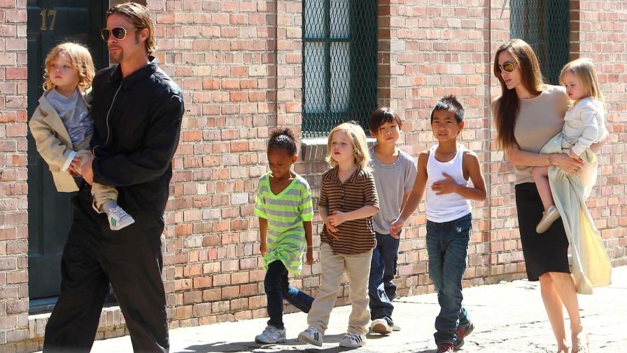 Cinco años de batalla legal para lograr la custodia compartida por Pitt y Jolie