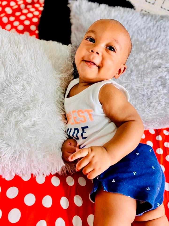 Braile Ulloa Santos, nueve meses.