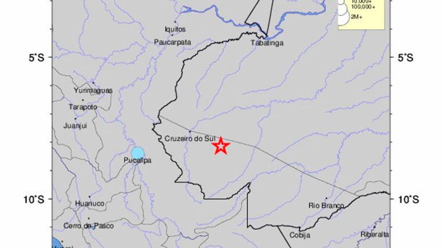 Sismo de magnitud 6,8 en Brasil se sintió en Perú sin causar daños