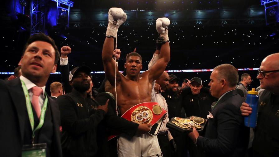 Anthony Joshua peleará contra Miller en junio en Nueva York