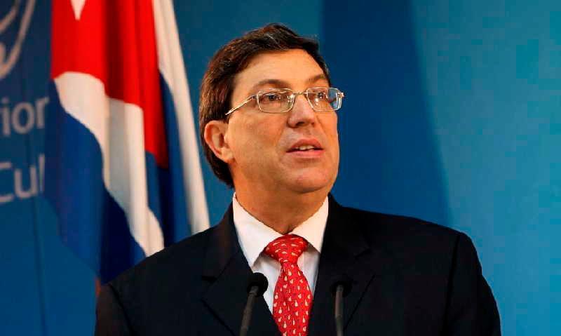 Canciller cubano llega al país para diálogos de ministros de Relaciones Exteriores